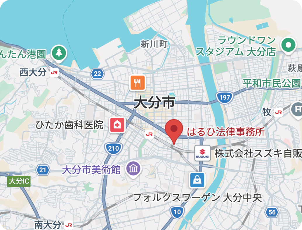 はるひ法律事務所 周辺地図